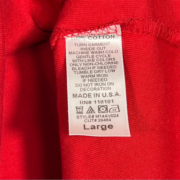 USA Southern Grunge Patriotic Tee Size Large Blue Canyon Shirt Y2K Country LNC - Picture 6 of 8